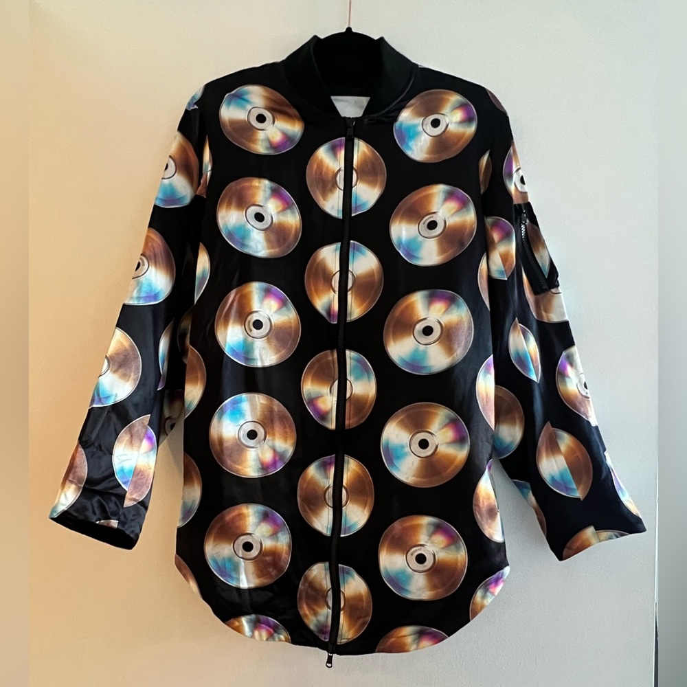 H&M x Moschino CD Long Bomber Jacket